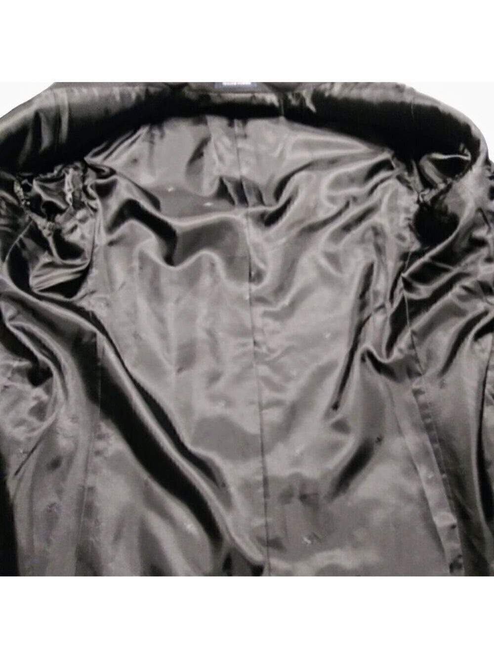 Indian Homme Blazer Jacket Wool Grey Black Size 40R - Picture 9 of 13